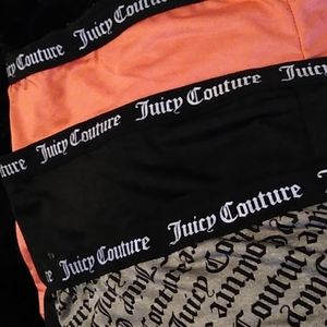 Juicy couture boy shorties panties NWT